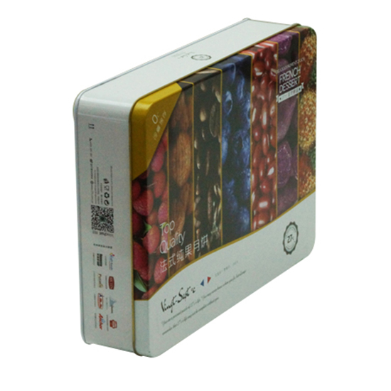 長方形月餅鐵盒包裝定制